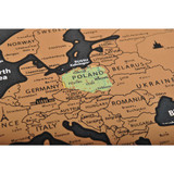 Karta svijeta - strugalica sa zastavicama 23443