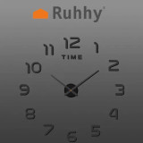 DIY zidni sat Ruhhy 19928