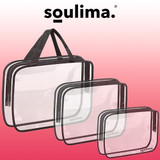 Prozirna toaletna torbica 3u1 Soulima 21448 Prozirna toaletna torbica 3u1 Soulima 21448