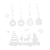 Božićne naljepnice za prozore Ruhhy 22253