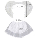 Kruzzel 22560 kostim anđela