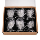 Prozirne kuglice - anđeli, 6 kom. Ruhi 22497