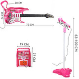 Gitara + mikrofon + pojačalo ruža 22407