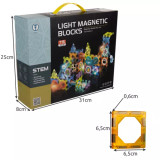 Magnetni blokovi - staza 77 komada. Kruzzel 22684