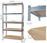 Skladišni regal 180x90x40 Malatec 23768 Skladišni regal 180x90x40 Malatec 23768