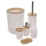 Set kupaonskog pribora - bijeli Ruhhy 24635