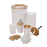 Set kupaonskog pribora - bijeli Ruhhy 24635