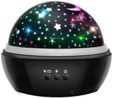 Noćna lampa s projektorom - crna LP16857