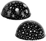 Noćna lampa s projektorom - crna LP16857