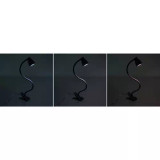 Stolna lampa sa kopčom - crna Izoxis 19454