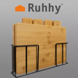 Daska za rezanje bambusa - 4 kom. Ruhhy 19338