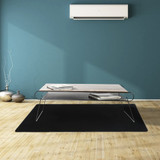 Zaštitna podloga ispod stolice 100x140cm RUHHY - crna