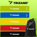 Set traka za vježbanje - 5 kom Trizand 21955