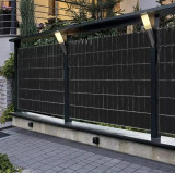 Traka za ogradu 19cmx35m 450g/m2 crna 23698