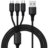 4x USB auto punjač + Xtrobb 19907 kabel