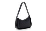 Torba za rame 1296 - crna, siva
