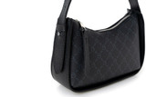 Torba za rame 1296 - crna, siva