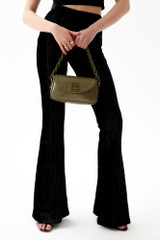 Torba za rame 240 - Croco zelena Torba za rame 240 - Croco zelena