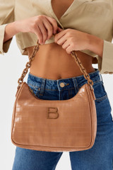 Torba za rame 265 - Croco Tan