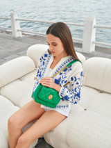 Torba za rame 1251 - zelena Torba za rame 1251 - zelena