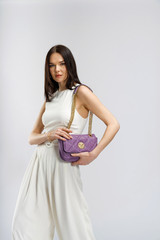 Torba za rame 1251 - Lila Torba za rame 1251 - Lila