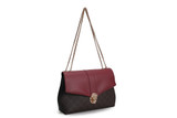 Torba za rame 1228 v2 - bordo crvena, smeđa Torba za rame 1228 v2 - bordo crvena, smeđa