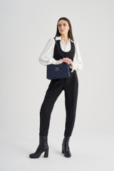 Torba za rame 410 - tamnoplava