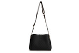 Torba za rame 334 v2 - crna, siva