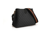 Torba za rame 334 v2 - siva, crna