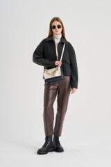 Torba preko ramena 918 - krem, tamnoplava