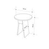 Pomoćni stol Chen - Lagina