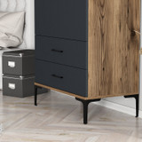 Ormar Kumsal T - Orah, Antracit