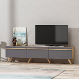TV stalak Amsterdam - antracit