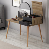 Stolni anđeo za šminkanje - antracit Stolni anđeo za šminkanje - antracit