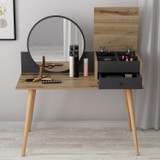 Stolni anđeo za šminkanje - antracit Stolni anđeo za šminkanje - antracit