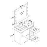 Stol za šminkanje BJ117 - 2788