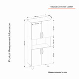 Kupaonski ormarić William