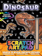 Dinosauri Scratch art pad