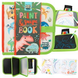 Dino world paint & swipe book Dino world paint & swipe book