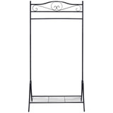 Stalak za Odjeću Crni Metalni