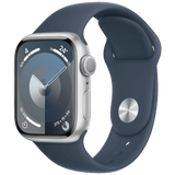 Apple Pametni sat, 1.69 LTPO OLED zaslon, vodootporan BT, WiFi - Watch Series 9 GPS 41mm Silver