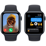 Apple Pametni sat, 1.78 LTPO OLED zaslon, vodootporan BT, WiFi - Watch SE 2023 GPS 44mm Midnight