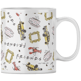 Friends Šolja, Friends, 330 ml - Friends 041 Friends Black mug Friends Šolja, Friends, 330 ml - Friends 041 Friends Black mug
