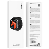 hoco. Pametni sat, 1.96 zaslon, Dual Bluetooth, IP67 - Y12 Black