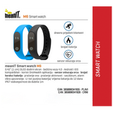 MeanIT SAT pametni, Fitness, OLED, vodootporan, plavi - M6 plavi