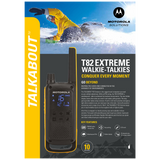 Motorola Walkie Talkie, domet 10 km, 16 kanala, vodootporno - TLKR T82 Extreme