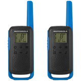 Motorola Walkie Talkie, domet 8 km, 16 kanala, plava - TLKR T62 BL