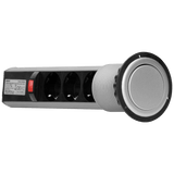 Orno Produžni kabel sa 3 x Schuko utičnice, ugradbena - OR-AE-1347(GS)