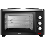 Zilan Mini pećnica sa grilom + ventilator,  28 l, 3200 W, crna - ZLN0997