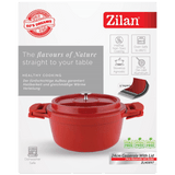 Zilan Kaserola sa poklopcem, 24 cm, Retro - ZLN0897 Zilan Kaserola sa poklopcem, 24 cm, Retro - ZLN0897